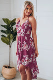 Cutout High-Low Lace Back