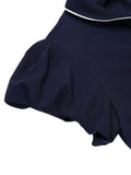 Formal V-Neck Short Sleeve Vintage Prom