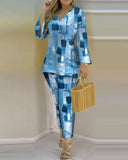 Independent Station New Spring / Summer 2023 Print Fashion 2-Piece Set-Outfit