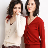 Women 2019 Autumn New Women Solid Cardigan Long Sleeve Knitted Sweater Women Open Stitch Casual Sweaters Za Lady