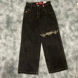 Wide-Leg Jeans Men Y2K Hip-Hop Harajuku High-Quality Street Rest-Outfit