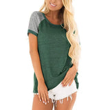 Sleeve T-shirt Summer Women Tops Tee O-neck Soft T-shirt 2022 New Solid Fashion Shirts Casual Women Streetwear Female