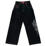 Wide-Leg Jeans Men Y2K Hip-Hop Harajuku High-Quality Street Rest-Outfit