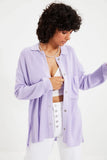 Trendyol Pockets Knitwear Shirt Cardigan