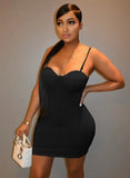 Sexy Straps Mini Bodycon