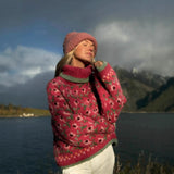 New Retro Leopard Print Niche Collar Denim Jacket Spring Fashion Loose Trend