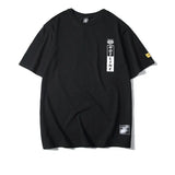 Men T-shirts 2020 Fashion New Male Cotton T Shirts Men's Chinese Alphabet Printing T Shirts Hip Hop Street