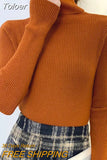 Turtleneck Women Sweaters Autumn Winter Tops Slim Pullover Knitted Sweater Soft Warm Pull Basic For Women Jumper