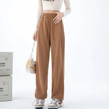 Sweatpants For Women Summer Baggy Pants High Waist Jogger Wide Leg Trousers Spring Women's Sports Pants Summer Sweatpants-Outfit