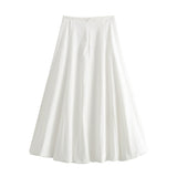 New Pleated Decorative Jacket 2678371 Wide Swing Flute Skirt 2679371-Outfit