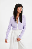 Trendyol Bias Tape Detailed Knitwear Cardigan