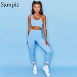 2021 Sexy Casual Women Sport Tie dye Yellow Set Summer Tops And Bodycon Biker Pants Two Piece Sets Tracksuit