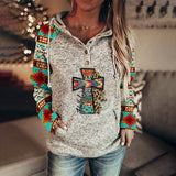 Print Hoodies Women 2021 New Autumn Fashion Pocket Long Sleeve Streetwear Loose Hoody Ladies Casual Oversized
