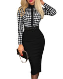 Spring And Summer New Women's Long Sleeve Belt