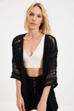 Trendyol Cellular Knitwear Cardigan