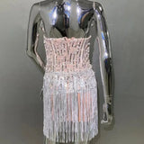 Hot Fashion Delicate Nails Silver Lily Thairy Thairy Dress Heavy Industry Light Luxury Party Party