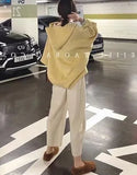 Two Piece Suit Oversize Women suits Wide leg pants set Hoodies Sweatshirt Female Coat Autumn Fleece Harajuku Pullover