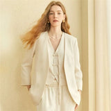 Suit Jacket Women 2025 Spring And Autumn New Korean Version Of The British Style Small Suit Fried Street Suit Top Woman