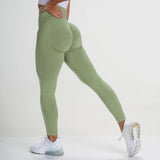 Gym Seamless Pants Sports Push Up Leggings Clothes Stretchy High Waist Athletic Exercise Fitness Leggings Activewear