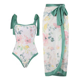 Toloer One-Piece Bikini Suit Women's Bikini Three-Piece