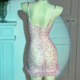Dress Slings Soft Mesh Yarn Sexy Pajamas Female Pyjamas