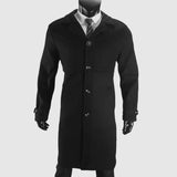 European Version Of The New Hair, The Man's Coat, The Long Coat Ebay Bursts Of Large Code Single