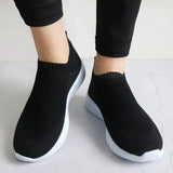 Sneakers Women Summer Sports Shoes Ladies Trainers White Knitted Mesh True Sneakers Tennis Female Zapatillas Mujer