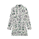 Spring Print Short Dress 2797942-Outfit