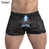 Men Shorts Fitness Bodybuilding Shorts Mens Mesh Breathable Quick Drying Fashion Casual Joggers Sportswear 319-1-Outfit