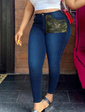 Camo Print High Waist Fit