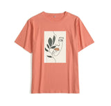 Gothic Graphic T Shirt Women 2021 Summer New Oversized Cotton Tees Casual Aesthetic Character Printed O Neck