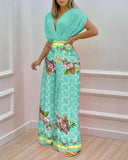 Spring And Summer New Women's Explosive Temperament Commuting Two Sets Of Trousers Suit
