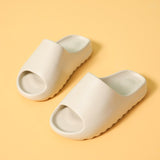 Thick Bottom Slippers Home Platform Chunky Heel Living Room Bathroom Slides Non Slip Trend Designer Shoes Ladies