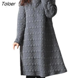 Great Thick All Match Autumn Dress Casual Autumn Dress Warm for