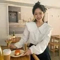 Spring Vintage Cotton Shirt Female Oversize Womens Long Sleeve Girls Blouse Fall Plus Size Women Blouses White Femme