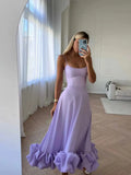 Fashion Sling Belt Three-Dimensional Flower A Skirt Hot New