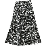Summer New French Romantic High-Waisted Hip Fashion Wave Half-Dress Irregular Splicing Fishtail Skirt