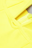 Zip-Back Sleeveless Bandage