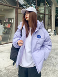 Women Jacket Winter 2022 Women Warm Parka Coat Short Cotton Padded Coat Warm Fashion Loose Clothing Outerwear