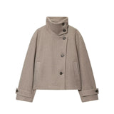 Spring Button Knitted Cardigan Coat Small Scented Women's Sweater