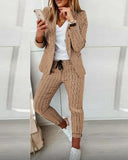 New Lattice Casual Suit Suit Suit Suit Women's
