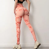 Push Up Pants Women Gym Sexy High Waisted Sport Leggings Tummy Control Leggings Running Jogging Sports Pants 2021