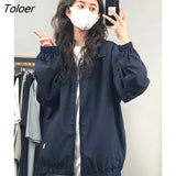 Jackets Women Casual Coats Clothing Long Sleeve Vintage Design Teens Solid Stand Collar Fashion New Style Aesthetic