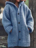 Women's Ebay Long Sweater New Cardigan Hooded Jacket