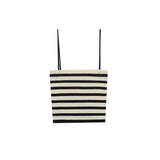 Autumn New Women's 28 Sets 08 Striped Slings Knitted Dress