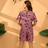 Style 2023 New Women's Wear Home Comfort Fashion Printed Round Neck Women's Suit-Outfit