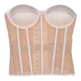 Net Red Cup Bosom Corset Corset Corset Wedding Dress Bottom Perspective Cool After Tied Corset Steel
