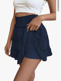 Yoga Clothes 100 Folding Skirt Women High-Waist Sports Short Skirt Dry Outdoor Anti-Walking Tennis
