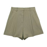 Vest 9929521 Blended High Waist Casual Shorts 9929421 Suit-Outfit