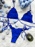 2 Piece Ruffles Strap Strings